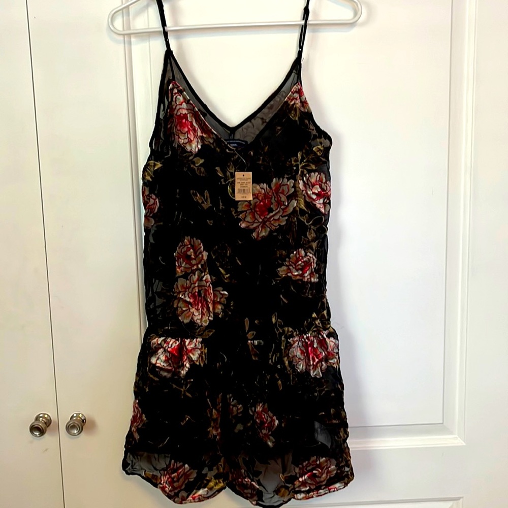 *Last Day* BNWT AEO Sheer Floral Dress